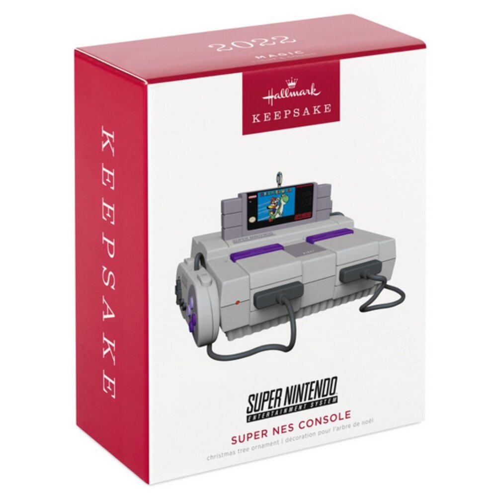 Hallmark Super Nintendo Entertainment System™ Console Ornament Light and Sound